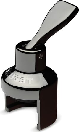 Le Creuset Сектвершлюз чорний металевий Zamak SW101 – пробка для ігристих вин
