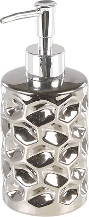 Елегасний аксесуар для ванної кімнати 5 шт. з кераміки срібного кольору Tirua