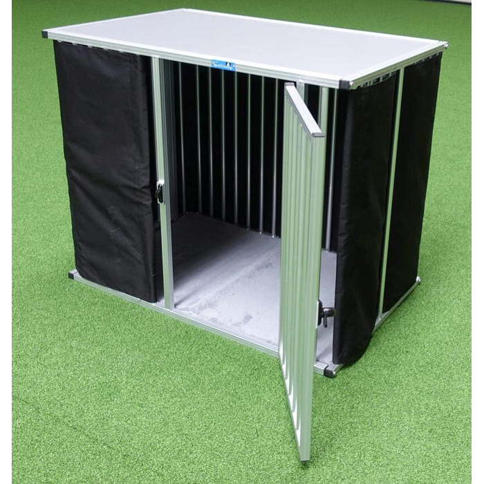 Callieway® ALU DOGBOX - алюмінієва переносна клітка для собак (XL/XXL)