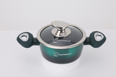 Набір алюмінієвих каструль Masterpan Premium, 8 предметів