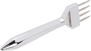 Eishacker, Professional Manual Ice Pick made of Stainless Steel, Ice Pick, Breaker, Ice Pick with Wooden Handle, Bar Ice Chisel for Restaurants, Bartenders, Ice Breaking, Kitchen (Type A)