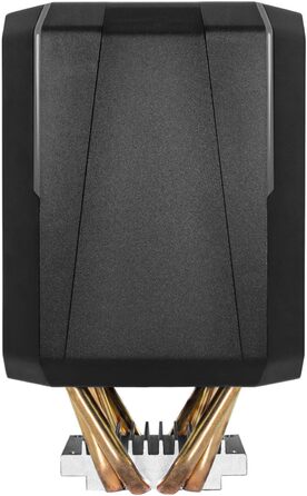 Кулер для ПК Empire Gaming Guardian V201 - RGB, 4 теплові трубки, для Intel та AMD