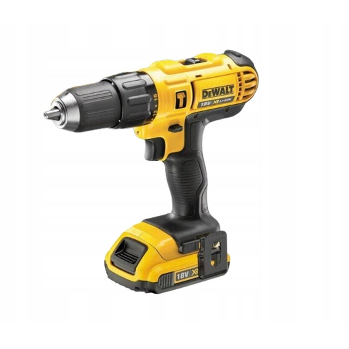 Дриль-шурупокрут з ударом DeWalt DCD776D1-QW 18V XR 2Ah
