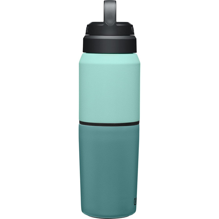 Camelbak Multibev Stainless Steel Vacuum Insulated Thermos Bottle (Coast/Lagoon, 503 ml)