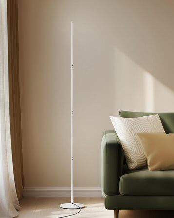 LED торшер Edishine з димуванням, тепле світло 3000K, регульована висота 146 см, для вітальні, спальні, офісу, з функцією пам'яті