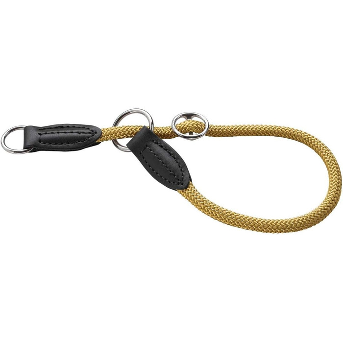 HUNTER Dressurhalsung FREESTYLE EIBY: м'яка шлея для дрессури, жовта, L-XL