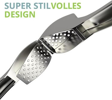 Набір з 3 шт. прес для часнику FlyHigh Premium 2.0 з нержавіючої сталі - міцний та стабільний (нова версія 2025)