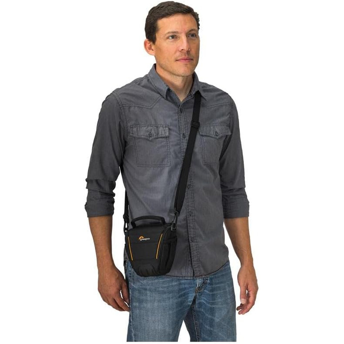 Сумка для камери Lowepro Adventura TLZ 20 II: для бездзеркальних камер Sony Alpha 7 та Canon Rp, чорна