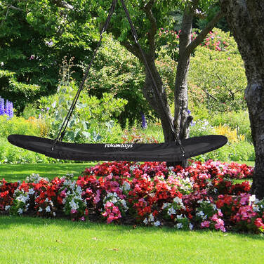 Relaxdays XXL Black Nest Swing