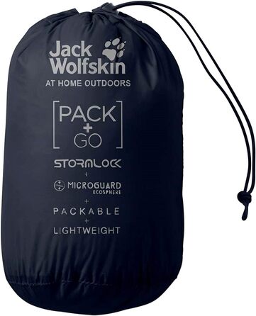 Жилет Jack Wolfskin W VEST для жінок, вітронепроникний, степ, колір Night Blue, розмір M