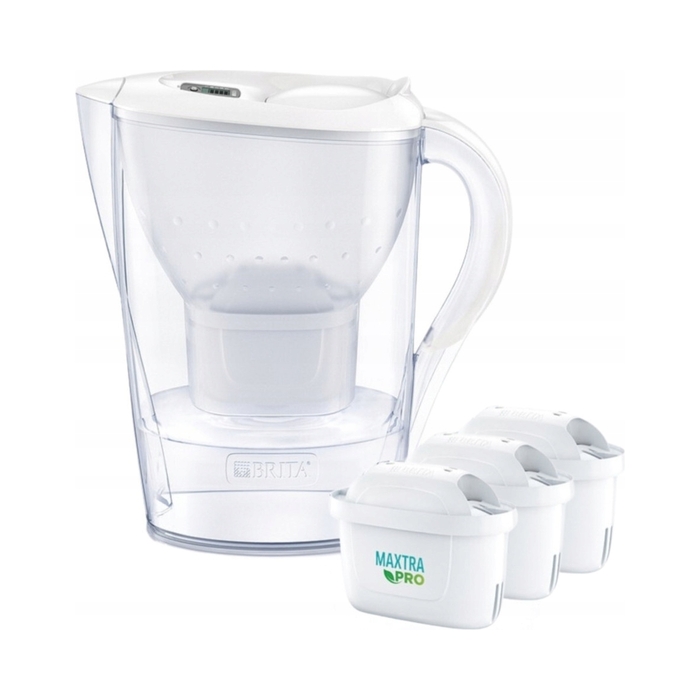 Фільтрувальний глечик Brita Marella Cool + 3 фільтри Maxtra PRO Pure Performance