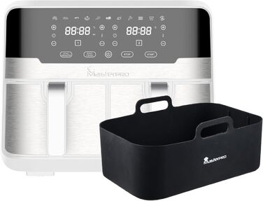 MasterPRO Rocket Duo 900 - Подвійний чайник без нагрівного елементу, білий, 9 л + 2400 Вт