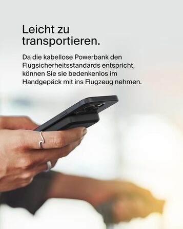 Belkin BoostCharge Pro Powerbank 5000mAh з Qi2 та MagSafe, чорний. Портативний зарядний пристрій з вбудованим підсвіткою, сумісний з iPhone 17, iPhone Air, iPhone 16, 15, 14, Pixel та ін.