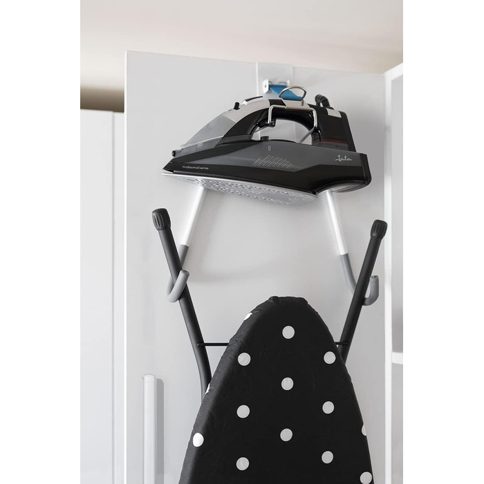 Підставка для праски та прасувальної дошки Jata Hogar HPLA8115, нержавіюча сталь, сіра