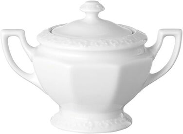 Rosenthal 10430-800001-14330 Maria Sugar Bowl, 6 Persons, 0.27 L, White