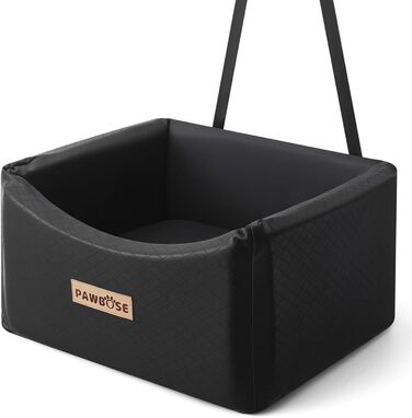 Автокрісло для собак - безпечне та зручне автоліжко для маленьких та середніх собак до 35 кг, з ременем безпеки та водонепроникним покриттям