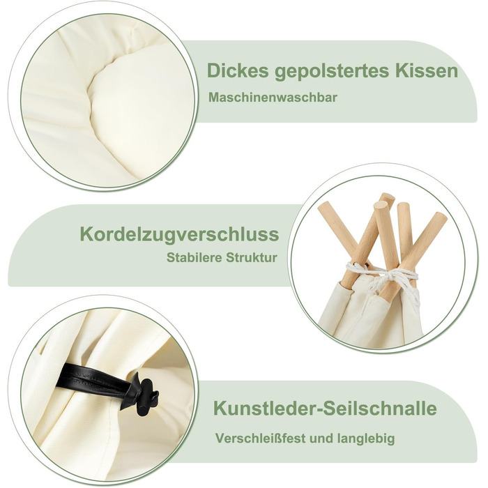 Тент-кімната для домашніх тварин EUGAD з подушкою: ідеальне місце для собак, котів, кроликів та інших тварин. Розмір: 75x75x98 см. Зручний, знімний, миючий.