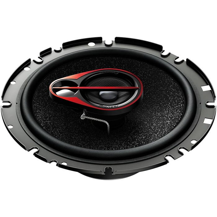 Автомобільна коаксіальна акустика Pioneer TS-R1750S 3-смугова, 250 Вт, 17 см, потужний звук, чорна, 2 динаміки