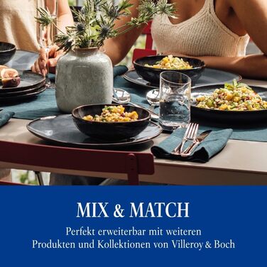 Villeroy & Boch – Oscar Tableware Set, 68 Pieces, 12 People, Dishwasher-Safe, Rustproof, Stainless Steel Cutlery, Dinner Cutlery, Cutlery Set, Knives, Forks, Spoons, Kitchen Cutlery Set, Stainless Steel