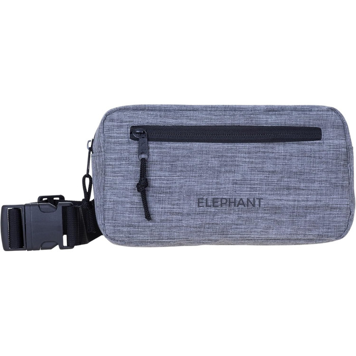 Сумка на пояс для жінок та чоловіків, велика міська сумочка, сумка через плече, спортивна сумка-шоппер, сумка-елемент для подорожей (сіро-чорна 13027)