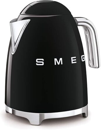 Smeg Electric Kettle KLF03BLEU, Stainless Steel, 1.7 liters, Black