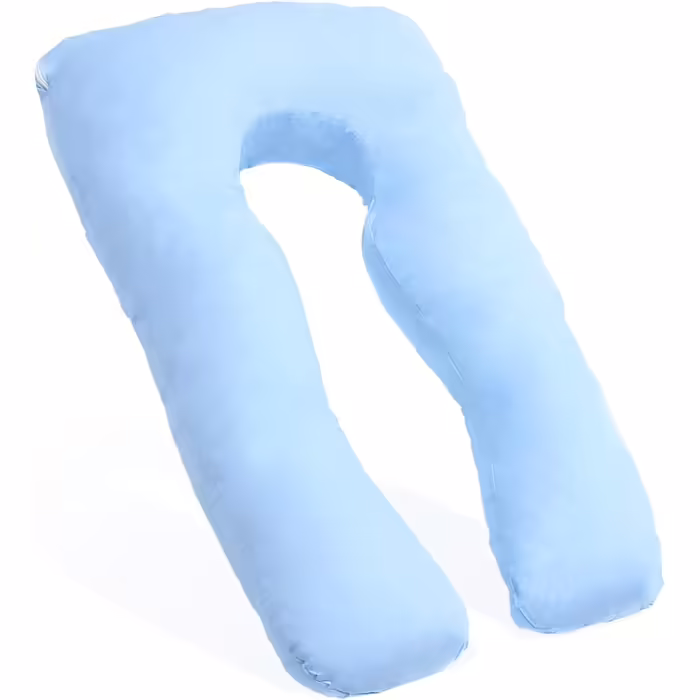 Labtec U-Shaped Pregnancy Pillow, Full Body U-Shaped Pillow, Nursing Pillow, Side Sleeper Pillow, Body Pillow, Pillowcase is removable and washable (100% Cotton)