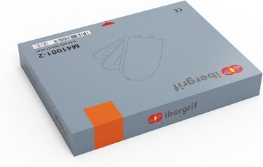 Сидіння для унітаза Ibergrif Typ O з мікроліфтом (м'яке закриття), інтегрованим дитячим сидінням, антибактеріальне покриття, біле, M41002