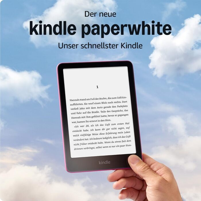 Amazon Kindle Paperwhite 16GB – рожевий, 7