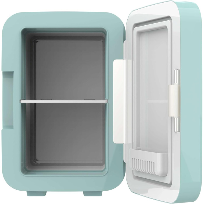 Міні-холодильник Cecotec Bolero MiniCooling Bahamas Mint 6 л, 12V-220V, для авто та кемпінгу, охолодження/нагрівання