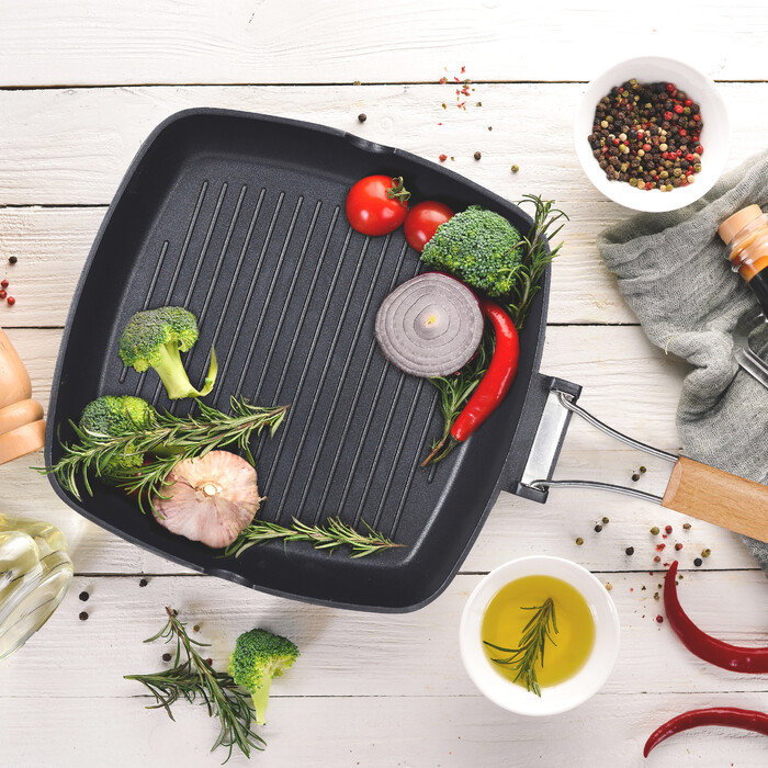 Relaxdays Induction Grill Pan