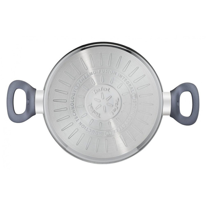 Каструля Tefal Daily Cook G7124614, нержавіюча сталь, 5 л, для індукційних плит