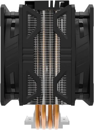 Охолоджувач CPU Cooler Master Hyper 212 LED Turbo ARGB з підтримкою LGA1700, 4 теплові трубки, RGB-вентилятор SF120R