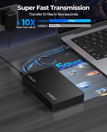 Зовнішній корпус для HDD/SSD ORICO 3.5