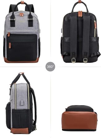 LOVEVOOK Рюкзак для жінок, 15.6