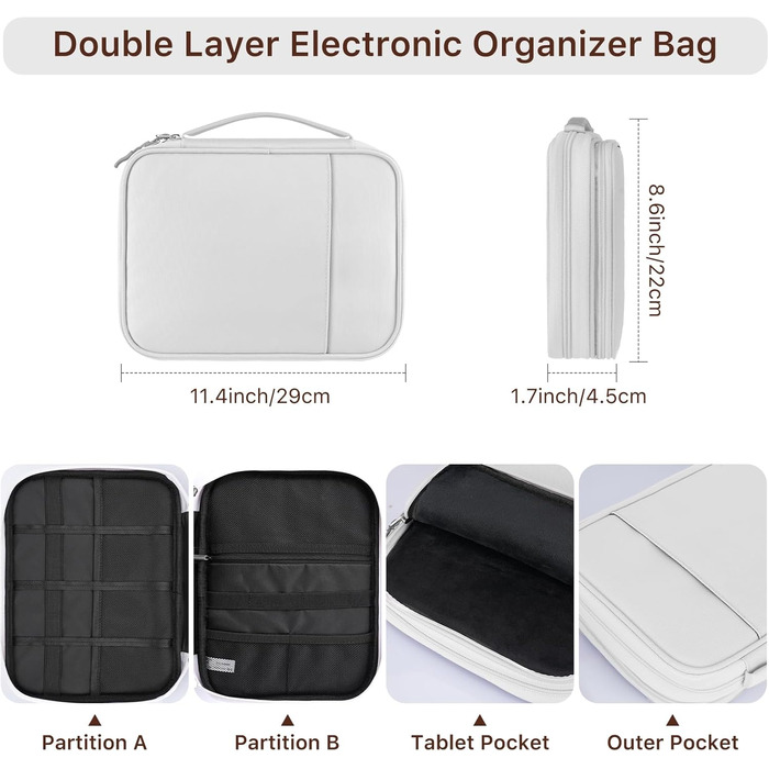 Органайзер Dadanism для гаджетів: кишеня для планшетів 9-11