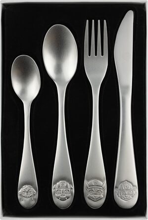 Дитячий набір столових приборів Paw Patrol, нержавіюча сталь, 4 шт.