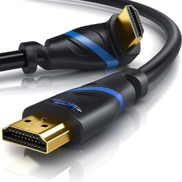 HDMI кабель 8K 2.1 з кутовим роз'ємором 90° - 3 метри - підтримка 8K@60Hz, DSC, HDR, eARC, VRR, Dolby Vision