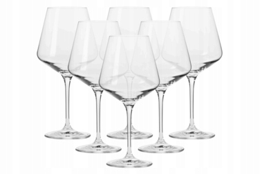 Набір келихів для білого вина Chardonnay Krosno Avant-Garde, 560 мл, 6 шт.