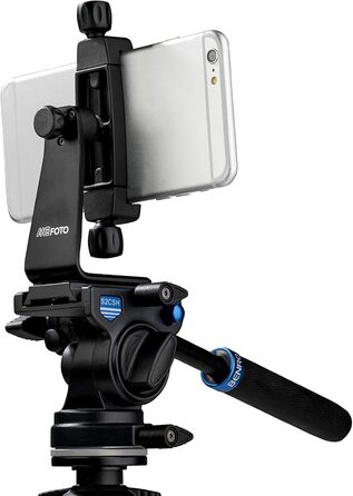 Відеоштатив Benro Slim Video Kit (TSL08AS2CSH) алюмінієвий, набір для зйомки відео