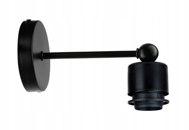 Настінний світильник-бра в стилі лофт, скляний плафон, цоколь E27