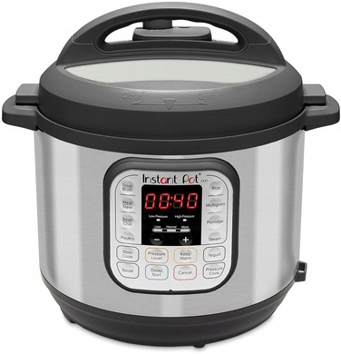 Мультиварка Instant Pot Duo60, срібляста, 1000 Вт, 5,7 л