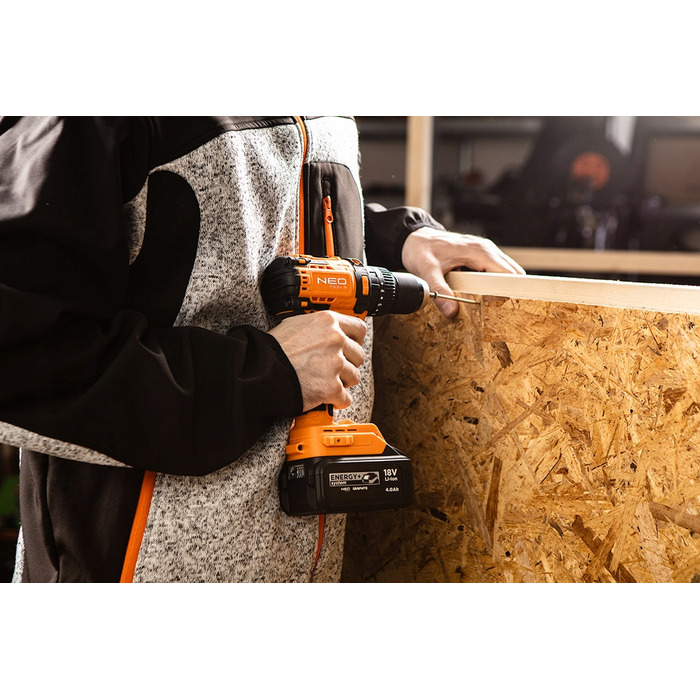 Акумуляторний шурупокрут NEO TOOLS 18 В ZEST_3043