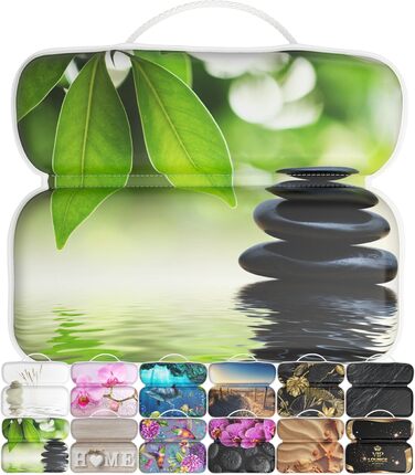 Sanilo Bathtub Pillow, many comfortable bath pillows with designs, neck pillow with strong suction cups, washable (Harmony)