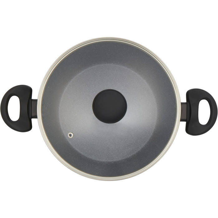 Сковорода Russell Hobbs RH02813EU7 Metallic Marble 28 см універсальна антипригарна для індукції, смаження, грилю – здорове приготування їжі з мінімумом олії