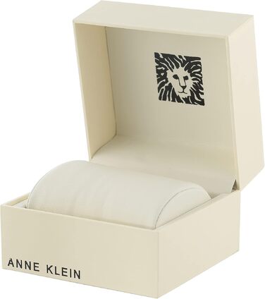 Жіночий набір Anne Klein: годинник-браслет та комплект браслетів, сріблястий/білий
