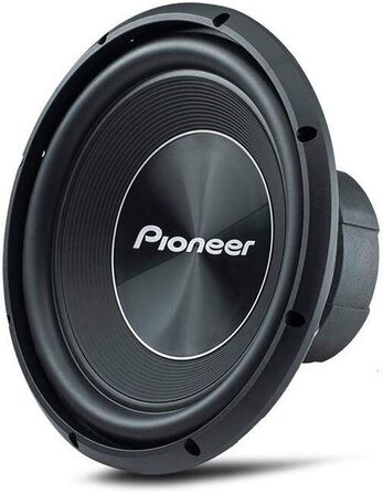 Сабвуфер Pioneer TS-A300D4 30 см, 1500 Вт, подвійна котушка, IMPP мембрана, для корпусного встановлення, 2x4 Ом, чорний