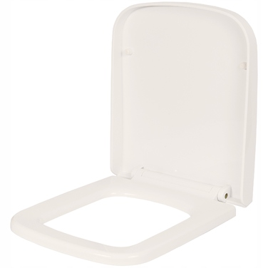 Кришка-сидіння для унітаза Aqui square, білий duroplast