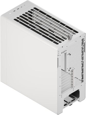 Корпус ПК HAVN Midi-Tower з 3 вентиляторами, Top Airflow, Tempered Glass (білий)