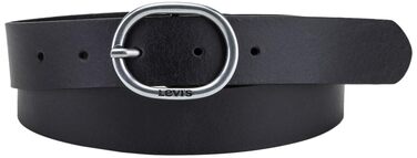 Ремінь шкіряний жіночий Levi's Hermosilla 100 Regular Black (90 см)