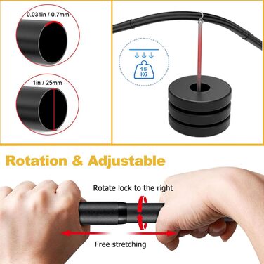 Регульована штанга для душу L-подібної форми без свердління, штанга для душу з нержавіючої сталі 304, розширювана кутова штанга для душу, без кріплення до стелі, (Розмір:Колір) (Д 70-95см x 105-165см, Чорний)